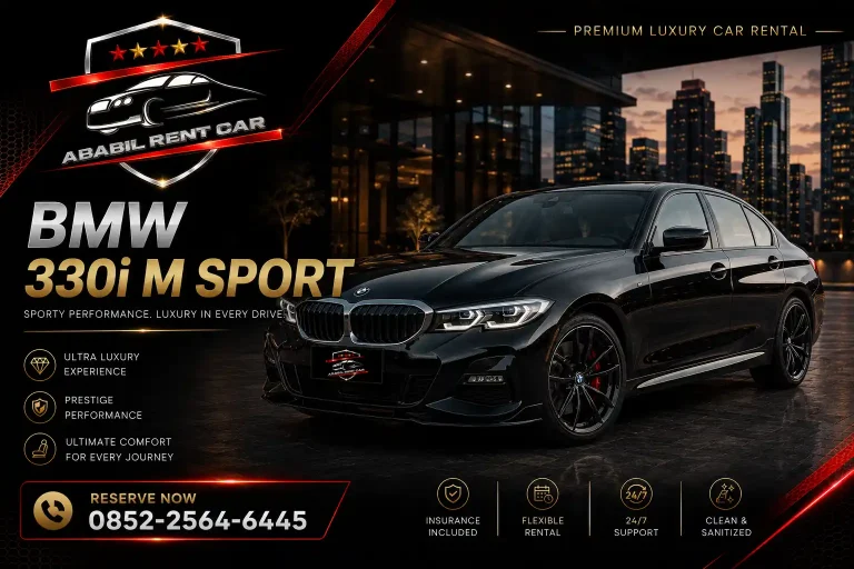 Sewa BMW 330i M Sport Jakarta