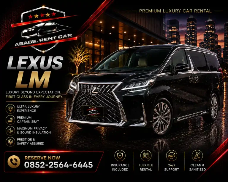 Sewa Lexus LM Jakarta