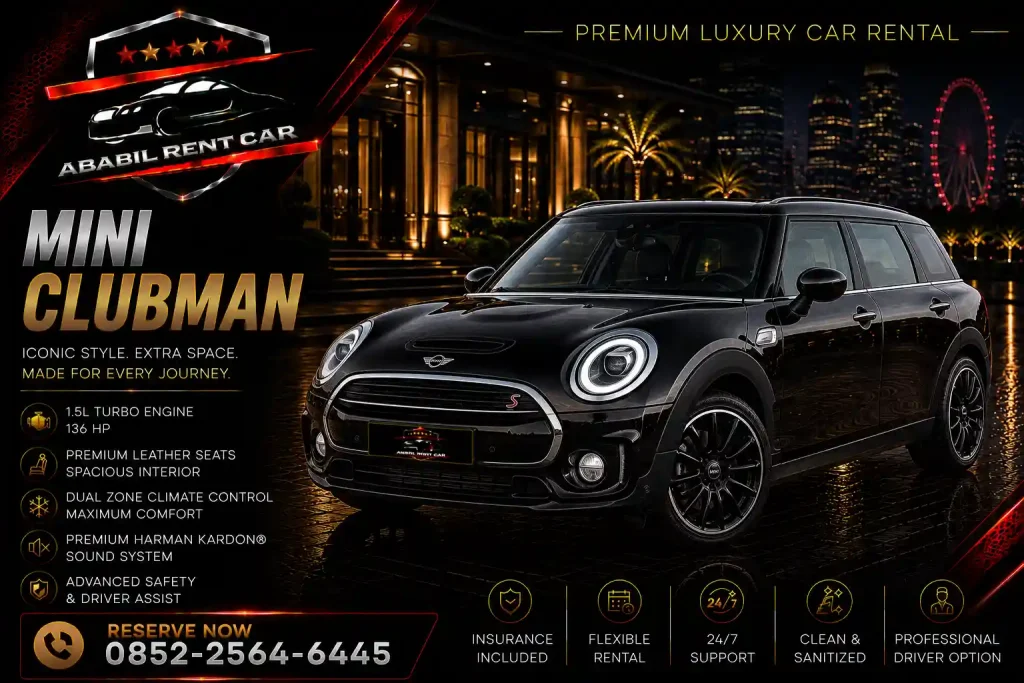 Sewa MINI Clubman Jakarta