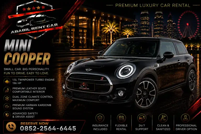 Sewa MINI Cooper Jakarta