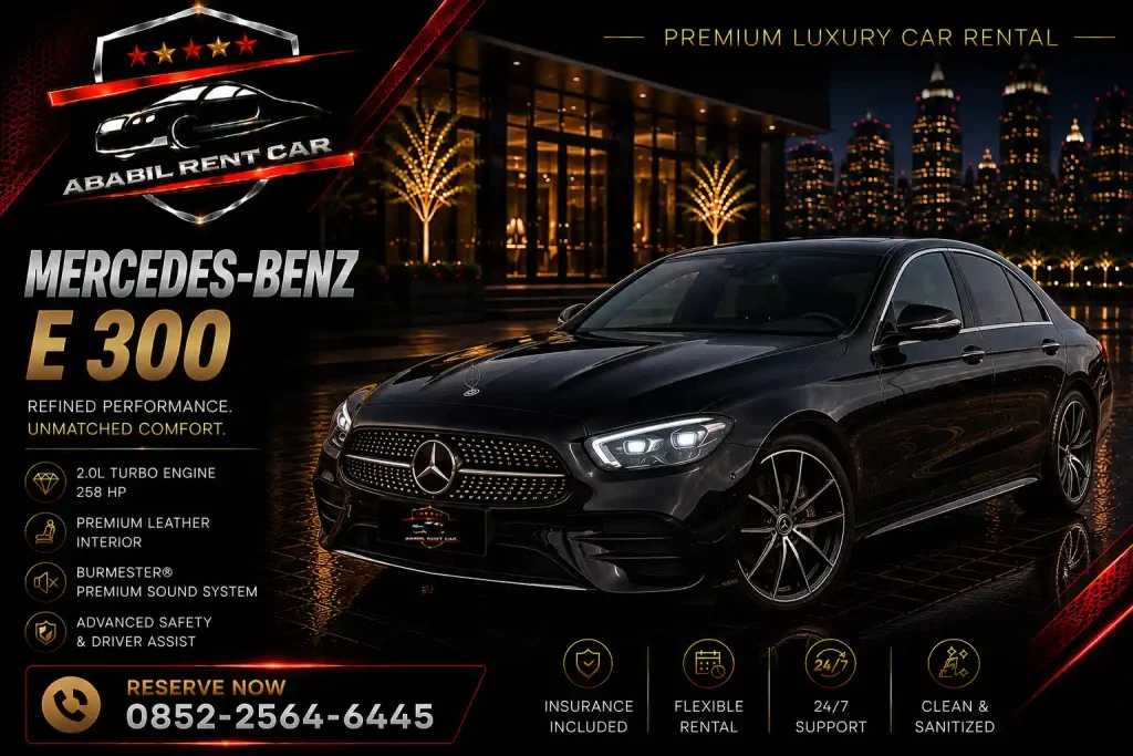 Sewa Mercedes-Benz E 300 Jakarta