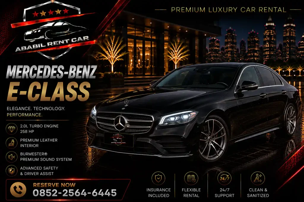 Sewa Mercedes-Benz E-Class Jakarta