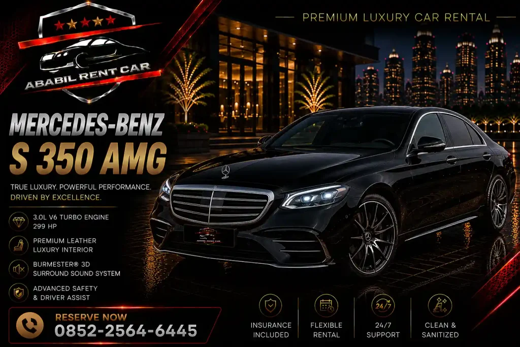 Sewa Mercedes-Benz S 350 AMG Jakarta