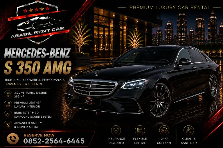 Sewa Mercedes-Benz S 350 AMG Jakarta