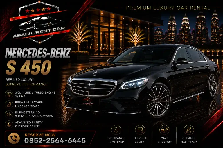 Sewa Mercedes-Benz S 450 Jakarta