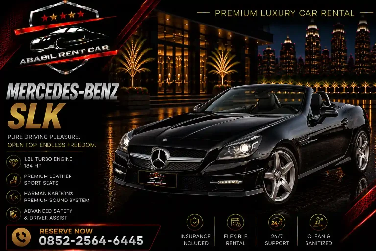 Sewa Mercedes-Benz SLK Jakarta