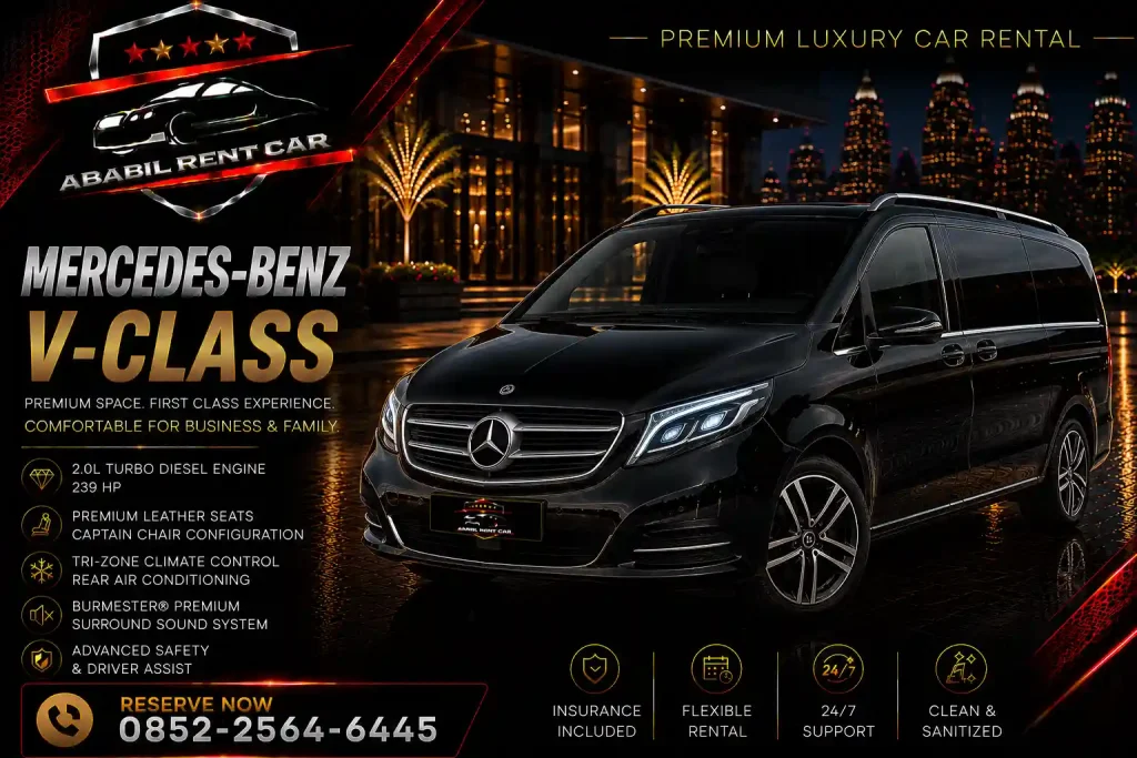 Sewa Mercedes-Benz V-Class Jakarta