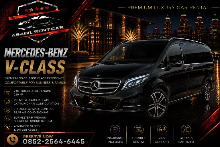 Sewa Mercedes-Benz V-Class Jakarta