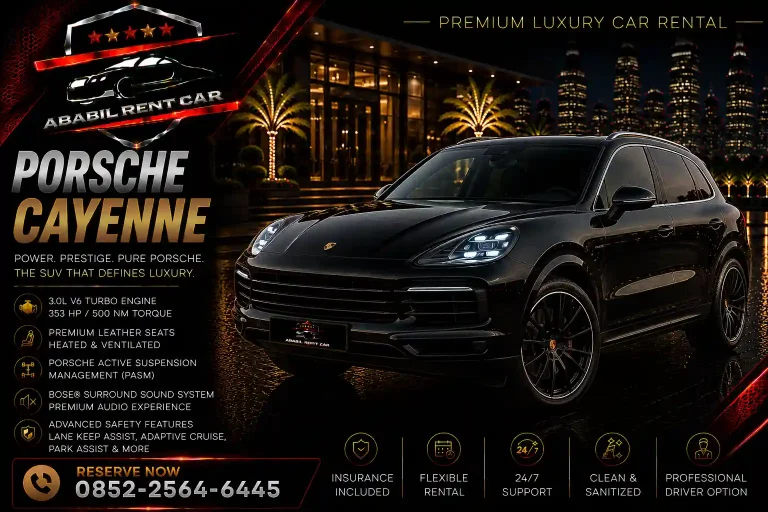 Sewa Porsche Cayenne Jakarta