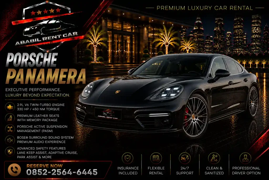 Sewa Porsche Panamera Jakarta