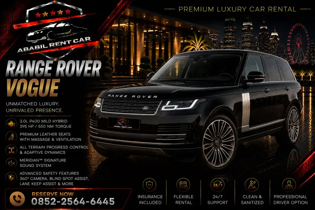 Sewa Range Rover Vogue Jakarta
