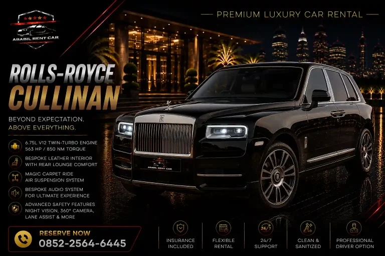 Sewa Rolls-Royce Cullinan Jakarta