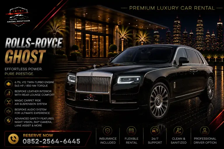 Sewa Rolls-Royce Ghost Jakarta