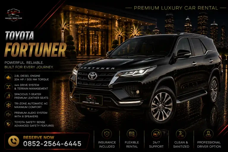 Sewa Toyota Fortuner Jakarta