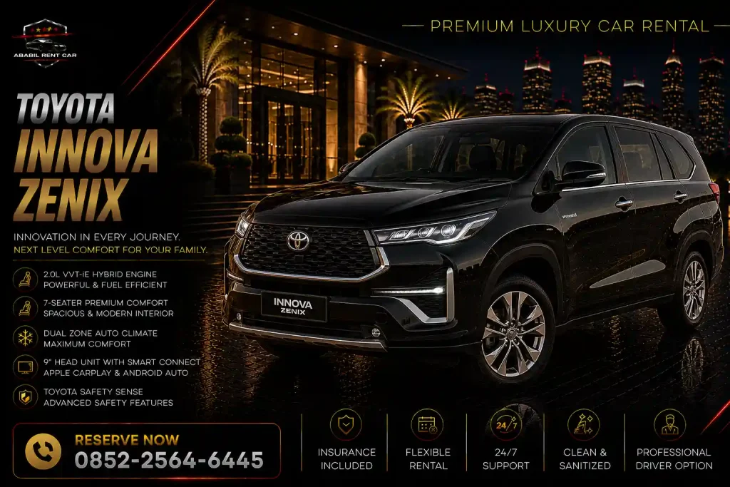 Sewa Toyota Innova Zenix Jakarta
