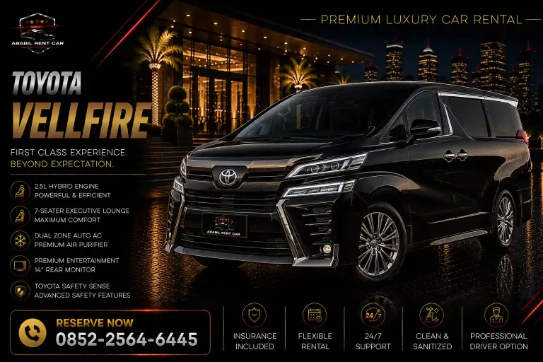Sewa Toyota Vellfire Jakarta